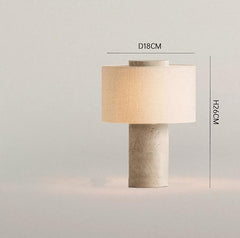The Column - Marble Base Table Lamp