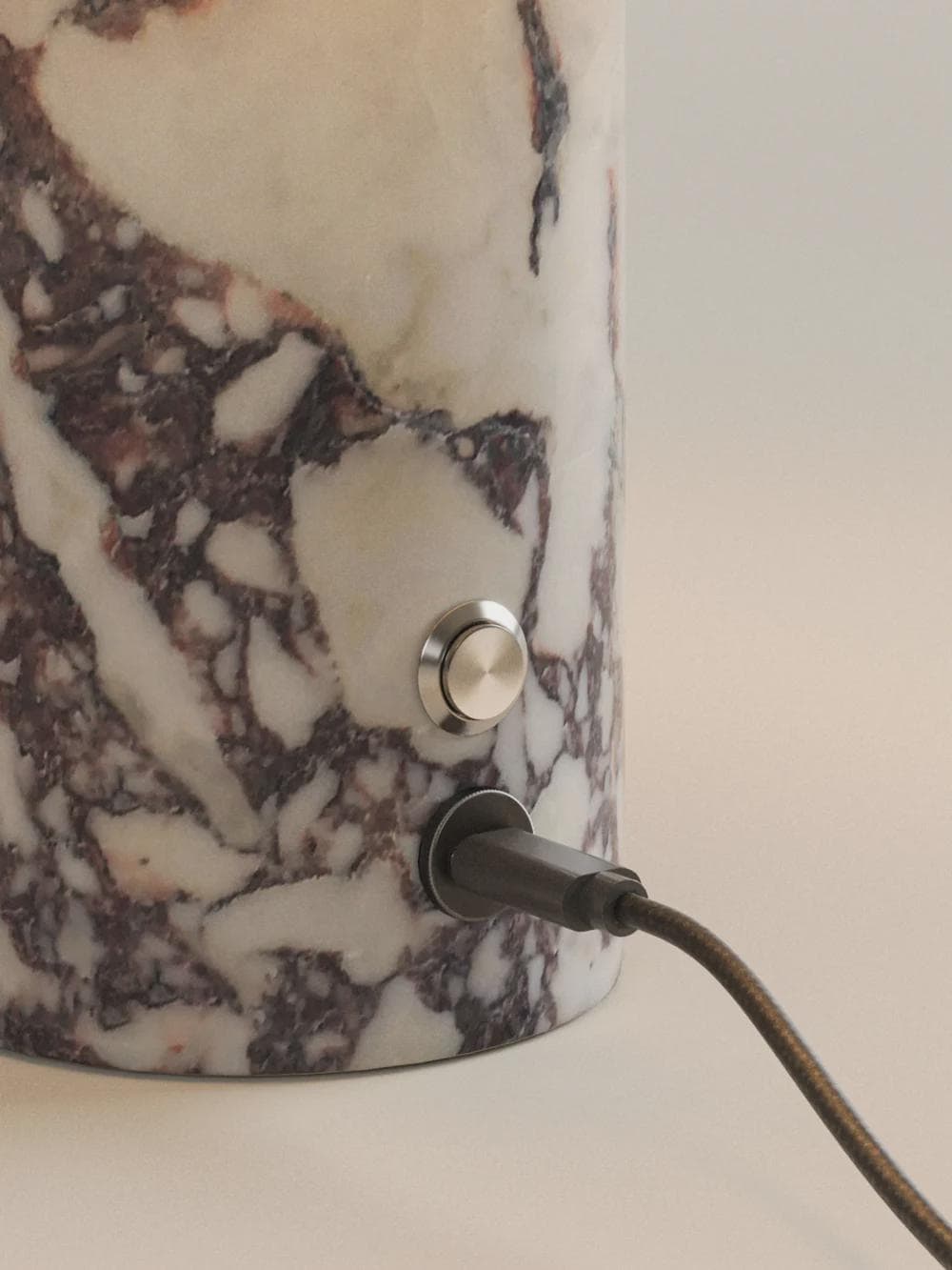 The Column - Marble Base Table Lamp