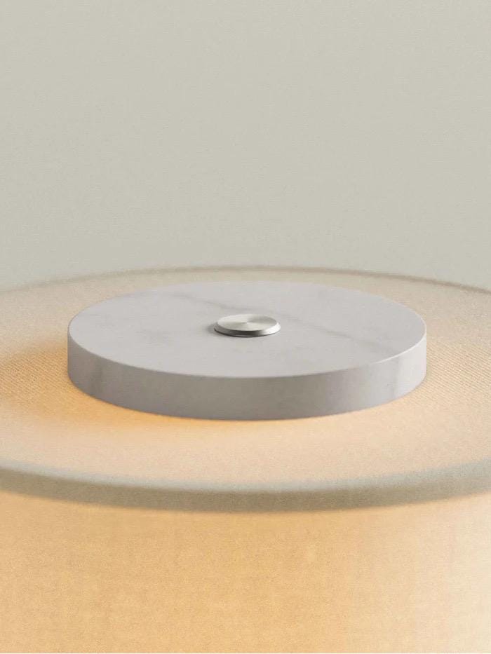The Column - Marble Base Table Lamp